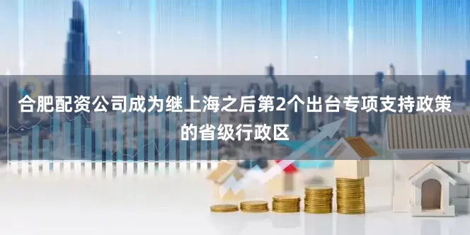 合肥配资公司成为继上海之后第2个出台专项支持政策的省级行政区
